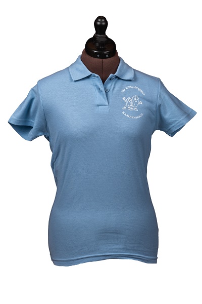 Polo Lichtblauw Dames - Voorkant