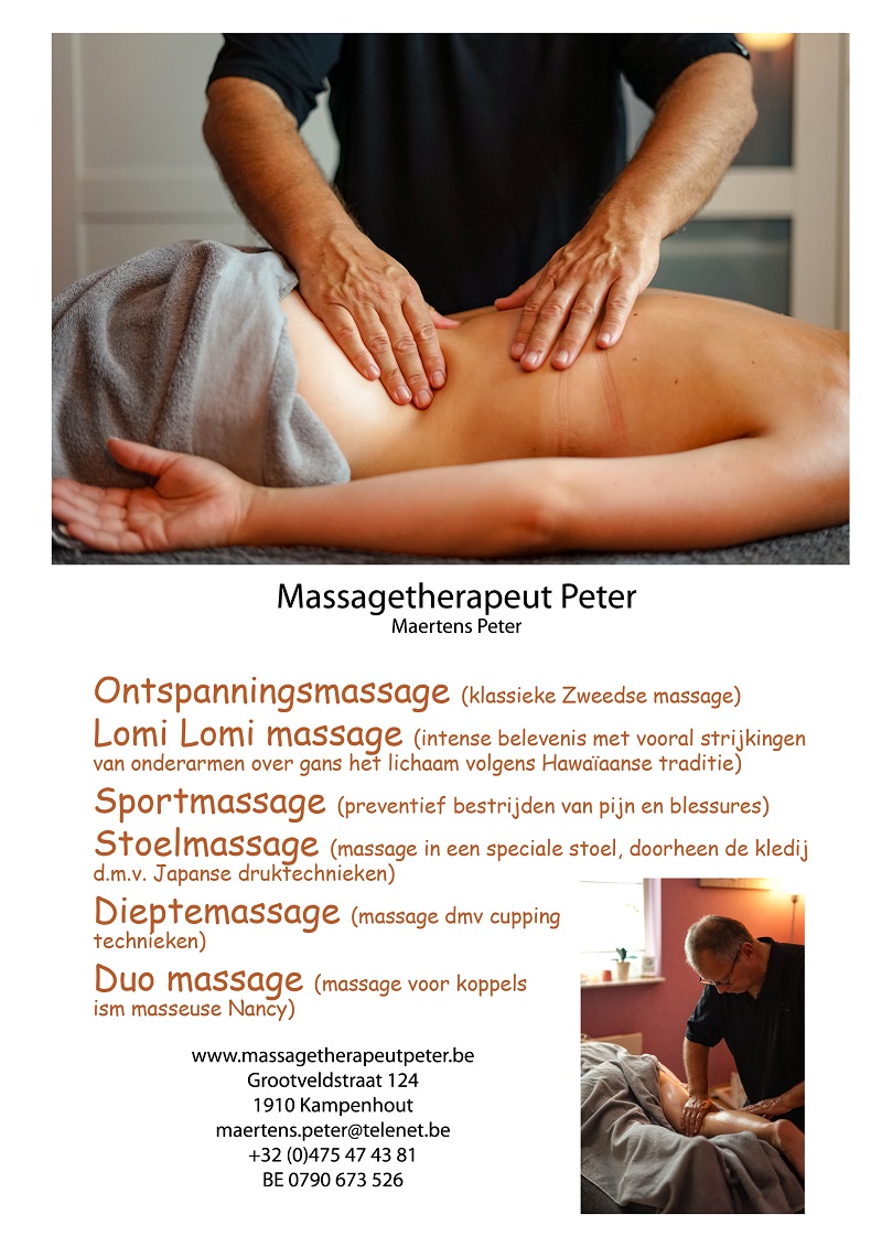 Sponsor Massage Therapeut Peter